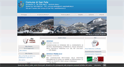 Desktop Screenshot of comune.sanfele.pz.it